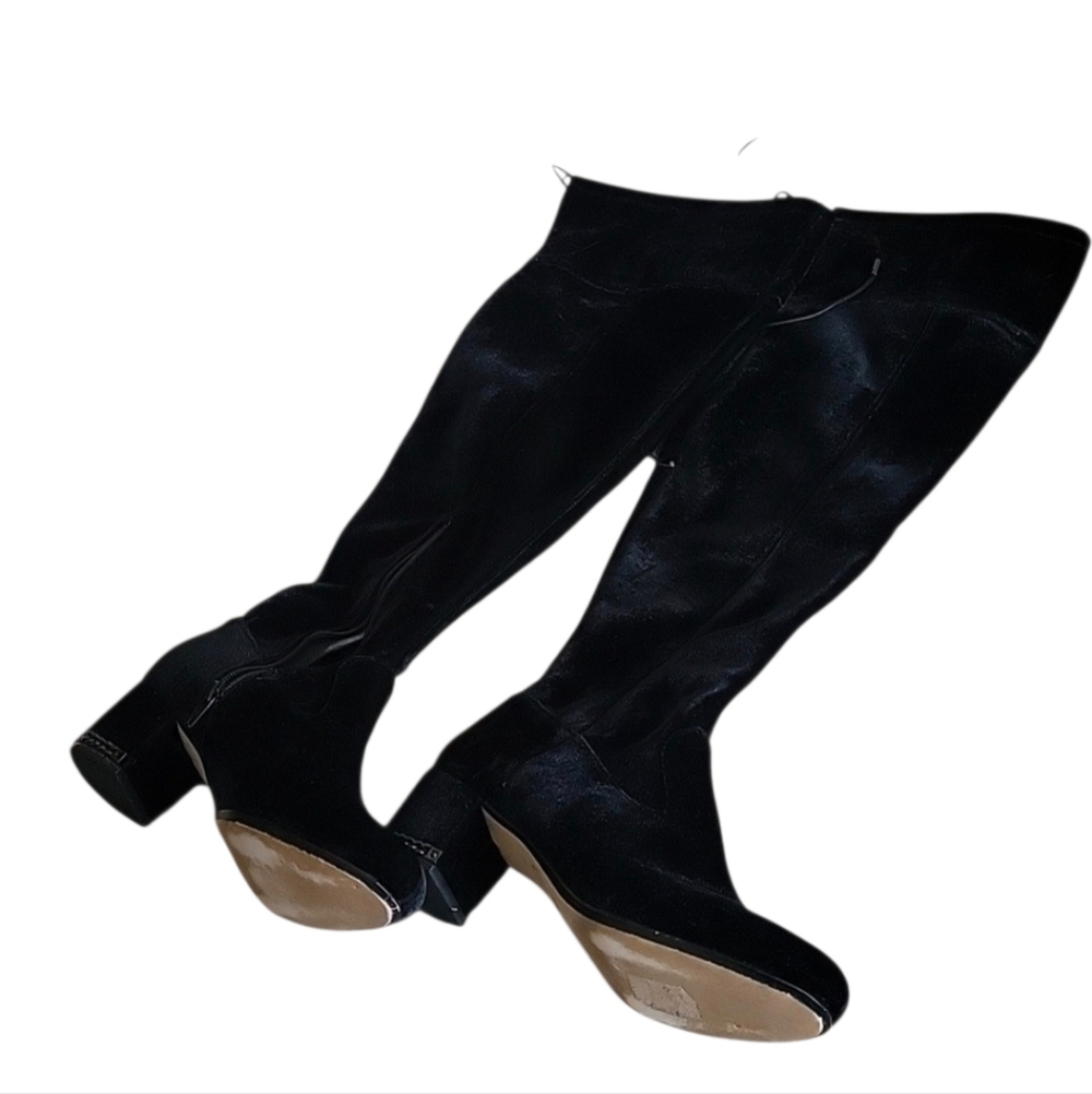Michael Kors Black Over the Knee Boots - Picture 11 of 12